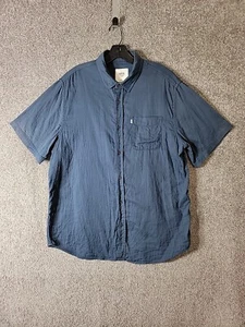 Katin Hemd Herren XL Blau Kurzarm Knopfleiste - Bild 1 von 15