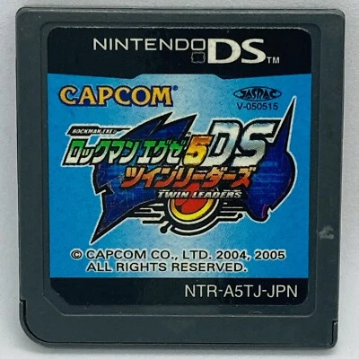 Authentic Nintendo DS Megaman Exe 5 Twin Leaders Japanese Games Capcom - Image 1 of 2