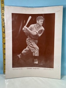 1916-57 M114 Baseball Magazine Player Premium Insert: George McQuinn