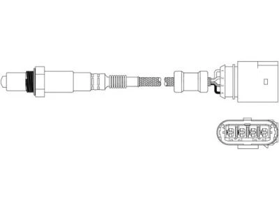 For 2000-2002 Volkswagen Cabrio Oxygen Sensor Walker 93217YPVP 2001 - Image 1 of 2