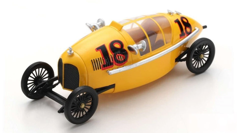 Clarke Racing Vehicle 1916 Jared A. Zichekstreamlined Dreams 3 1:43 Model - Immagine 1 di 1
