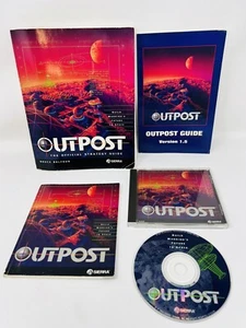 Sierra: Outpost: Build Mankind's Future in Space: DOS PC CD-ROM Very Good - Picture 1 of 5