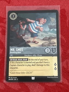 FOIL Lorcana Inklands - Mr. Smee - Bumbling Mate - 184/204 FOIL - Picture 1 of 7
