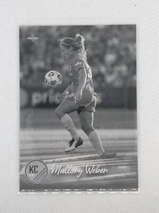 2021 Parkside NWSL V2 | #213 Mallory Weber KC Current | Base Black & White!