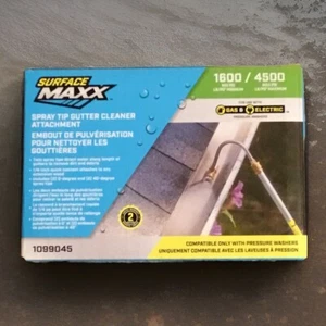 Surface Maxx Gutter Cleaner Spray Tip Attachment Compatible Pressure Washer FS! - Picture 1 of 8