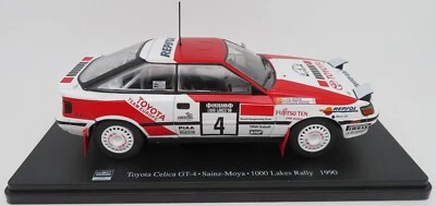HACHETTE 1/24 TOYOTA CELICA GT4 SAINZ MOYA 1000 LAKES RALLY 1990 IN BLISTER BOX - Immagine 1 di 4