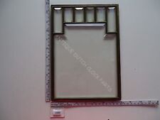 BRASS FRAME BEVELED GLASS 10 13/16″ OR 27,5 CM TALL AND 7 3/4″ OR 19,7 CM WIDE