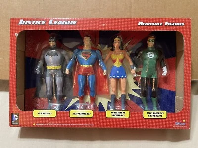 3900 - Justice League Boxed Set, by NJ Croce - Bendable Action Figures - Ages 3+ - Image 1 of 2