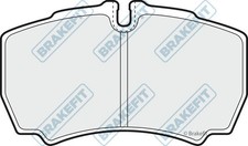 APEC BLUE Rear Brake Pad Set for Iveco Daily 35S18 3.0 April 2016 to Present