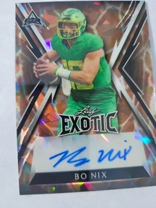 Bo Nix Giraffe Exotic Auto - Picture 1 of 3