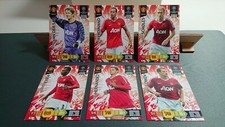2010/11 Panini Adrenalyn XL Champions League Manchester United TEAM LOT