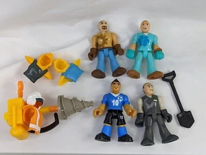 Imaginext Worker Soccer Figure Lot Accessories Blind Bag Fisher Price - Picture 1 of 6