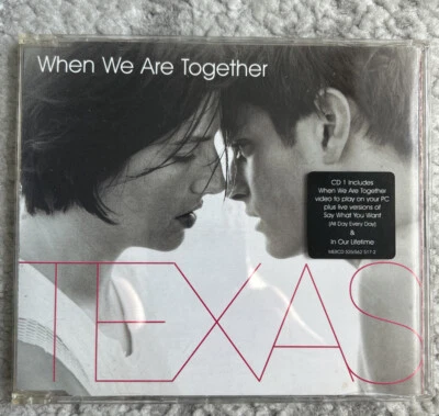 Texas - When We Are Together  Cd Ep Single Ex Cd 1 Sharleen Spiteri  - Imagem 1 de 4