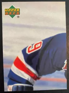 Wayne GRETZKY 1999-00 Upper Deck McDonald's Checklist Puzzle #1 New York Rangers - Picture 1 of 2