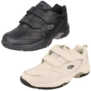 Hombres Hi-Tec Rasgar Cinta Zapatillas Cierre Blanco o Negro : Blast Lite EZ - Imagen 1 de 11