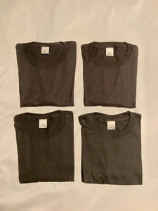(4 Packs)bulk Boys t shirt Crew Neck Size XL, Pepper Heavyweight 100% Cotton - Picture 1 of 6