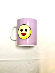 Taza Smiley Face púrpura taza de café Happy Face - Imagen 1 de 6