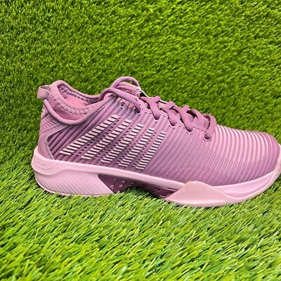 Tenis pickleball púrpura talla 7,5 K-Swiss Hypercourt Supreme para mujer Foto 1 de 4