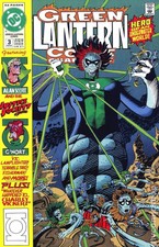 Green Lantern Corps Quarterly #3 FN 1992 Stock Image