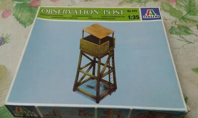 OBSERVATION POST-1/35 SCALE-ITALERI MODEL - Immagine 1 di 3
