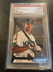🔥1994 UPPER DECK SP #15 ALEX RODRIGUEZ RC ROOKIE FOIL PSA 9 MINT! RARE!🔥