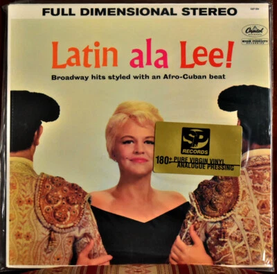 AUDIOPHILE S&P RECORDS USA PEGGY LEE Latin Ala Lee ! HQ-180g Lted Edition SEALED - Image 1 of 2
