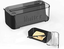 Plastic Butter Dish with Lid and - BPA-Free Butter Tray Container for Counter