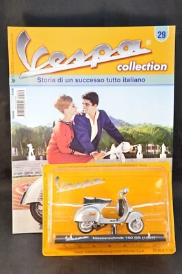 VESPA MESSERSCHMITT 150 GS (1961) SCALA 1/18 VESPA COLLECTION N° 29 FABBRI - Immagine 1 di 2