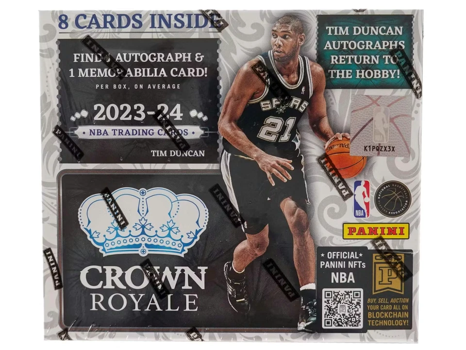 2023/24 Panini Crown Royale Basketball Sealed Hobby Box (From Fresh Case) - Image 1 of 1