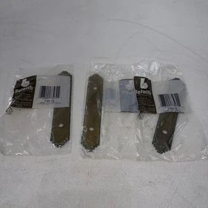 3 Stück Belwith Antik Messing Bodenplatte Plakette P389-VA Lot 3 - Bild 1 von 9