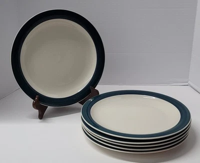 Platos y cuencos de vajilla verdes Gibson Designs Back to Basics muy buenos Foto 1 de 3