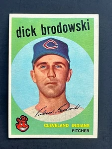 1959 Topps Dick Brodowski #371 Cleveland Indians Ex - Bild 1 von 2