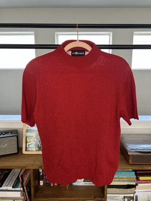Suéter Sag Harbor Vintage Rojo Brillante❤️✨ Foto 1 de 2
