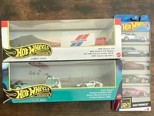 HOT WHEELS BUNDLE - BRE Datsun Set, Greddy Set & Nightburnerz 5-pack - NEW - Picture 1 of 4