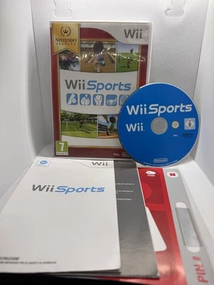 Wii Sports (NINTENDO Wii SELECTS ITALIANO- Completo -OTTIME CONDIZIONI CON CODIC - Immagine 1 di 4