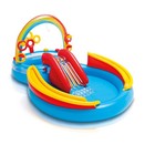 INTEX Playcenter Rainbow Ring Wasserspielcenter Rutsche Planschbecken 57453NP