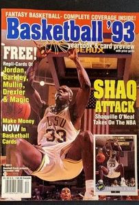 Dec. 1992 Basketball '93 Preview Card Price Guide Jordan #1 Uncut Sheet MJ Rare! - Picture 1 of 7