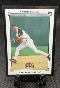 2002 Fleer Premium #181 Aaron Boone - Cincinnati Reds - Picture 1 of 3