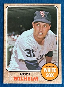 1968 Topps Baseball #350 HOF Hoyt Wilhelm - Chicago White Sox - EX+ - Picture 1 of 2