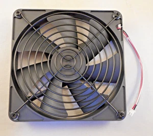 HONG HUA HA1425M12B-Z 140mm 12 Volt DC Case Fan with Grill / Fan Guard - Picture 1 of 7