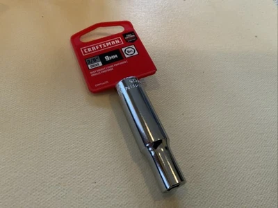 Craftsman CMMT44425, 9mm 3/8 Drive 6pt Deep Metric Socket-NWT- Taiwan - Image 1 of 4