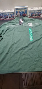 Michigan State  NCAA Team Apparel 1/4 Zip Pullover By Captivating Apparel XL - Picture 1 of 5