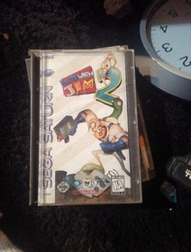 Earthworm Jim 2 (Sega Saturn, 1996) Authentic Original 