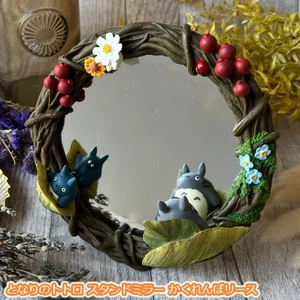 Ghibli My Neighbor Totoro Stand Mirror Hide and Seek Wreath (2023) Wall Hanging - Picture 1 of 5