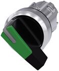 1 pcs - Siemens SIRIUS ACT Series 2 Position Selector Switch Head, 22mm Cutout
