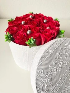 Seifenrosen in der Box | Muttertag | Geburtstagsgeschenk | Rosenbox - Bild 1 von 15