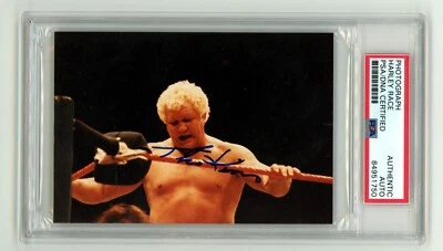 Harley Race Signed Original Vintage Photo PSA DNA Authentic Autograph The King - Image 1 of 2