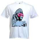 Banksy Masked Gorilla T-Shirt - Choice Of Colours - Sizes S To Xxxl