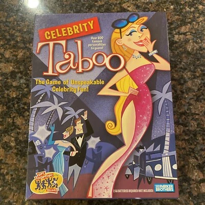 2004 Parker Brothers Celebrity Taboo : The Game of Unspeakable Celebrity Fun - Image 1 of 3