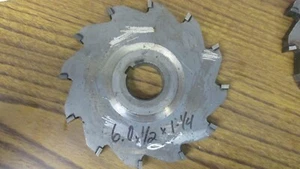 6.0" x 1/2" x 1-1/4" Carbide Tipped Cutting Mill - Picture 1 of 4